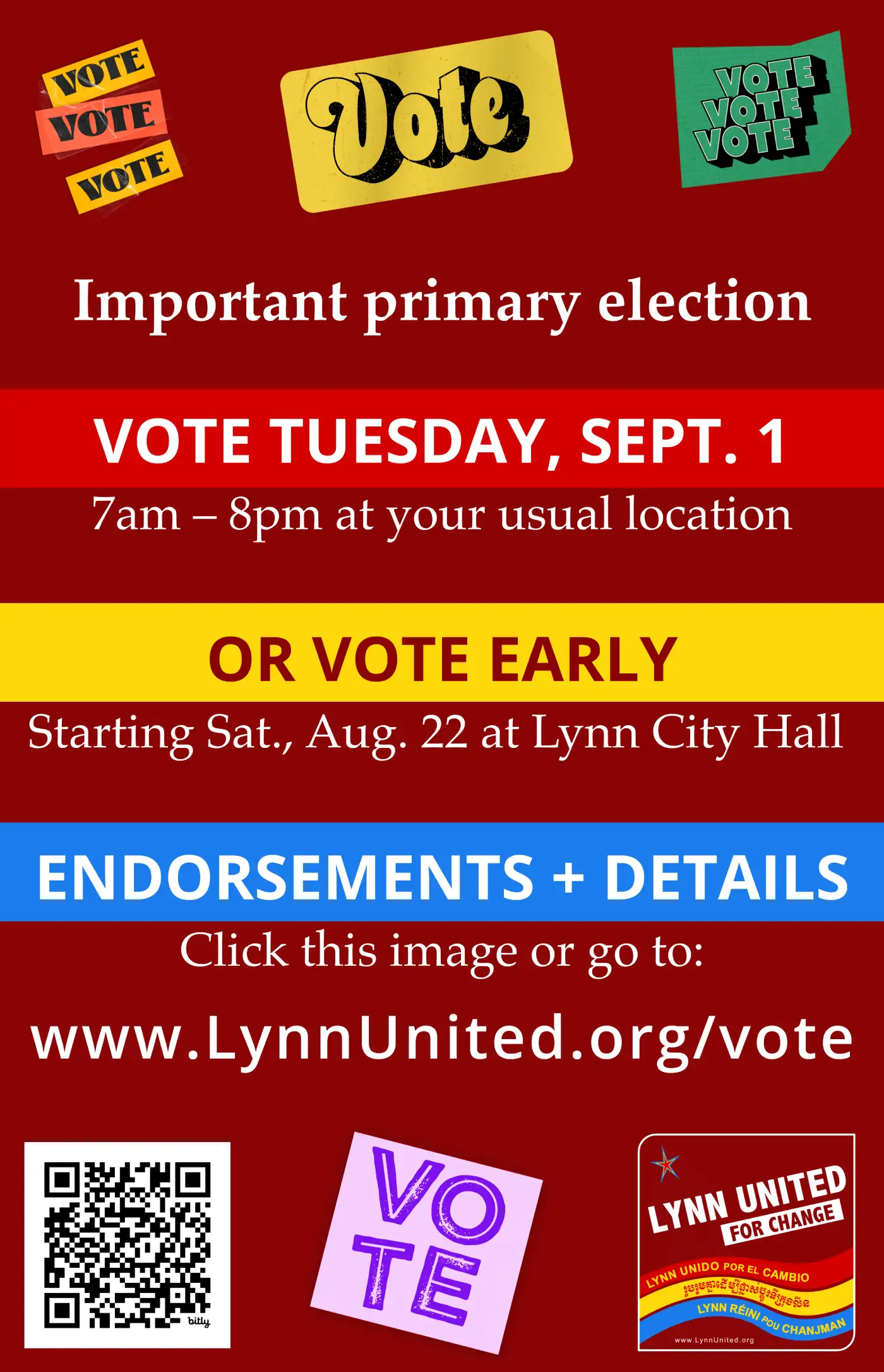 GOTV flyer