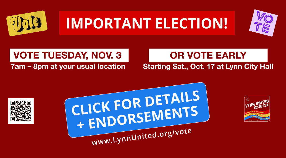 GOTV home page flyer