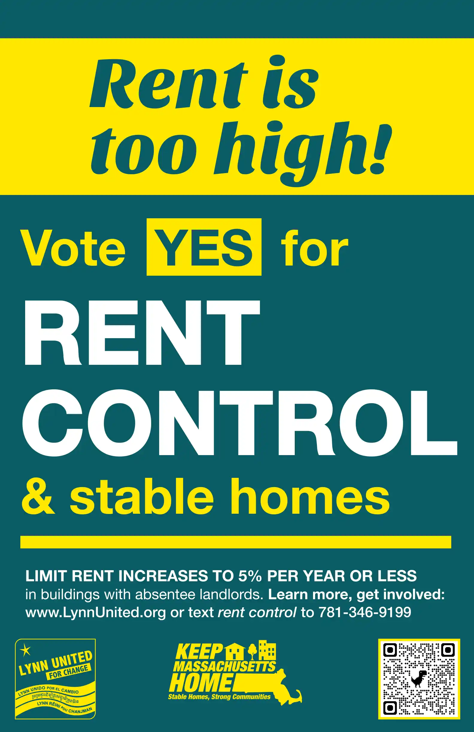 Rent control now! Click here to take action